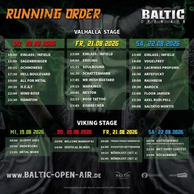 Rückenwind Baltic Open Air 2026 Rückenwind Baltic Open Air 2026