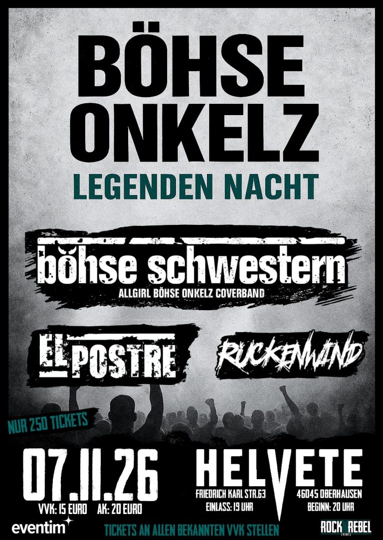 Böhse Onkelz Legenden Nacht