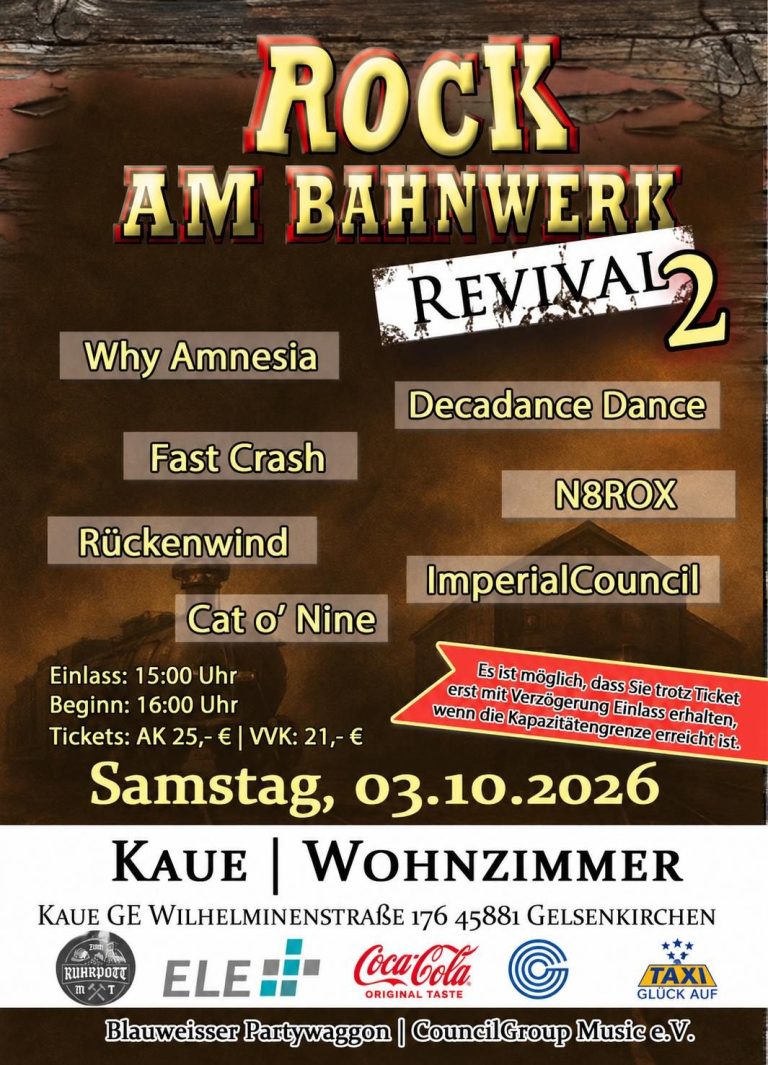 Ticket Bestellen Rock am Bahnwerk 2026